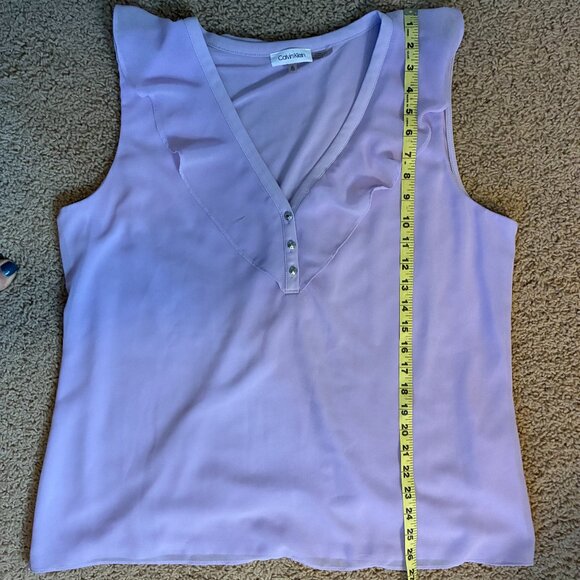 Calvin Klein Lavender top - Picture 11 of 11